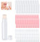 Leer Lippenstift 60 Stück Lippenstifthülsen zum Selbst Befüllen,Lippenstift Tubes, 5ML Leer Lippenbalsam Behälter mit Kappe, Kunststoff Leer Lippenpflegestift Behälter für DIY