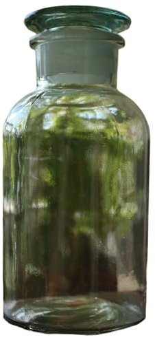 Apothekerflasche 1000 ml, Weithals, Weißglas (3er Pack)