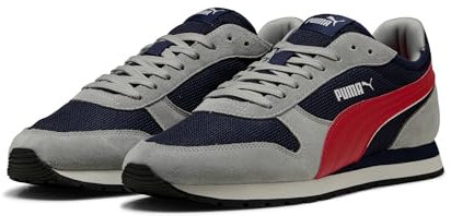 PUMA Erwachsene ST Miler Sneakers 47 Navy for All Time Red Flat Light Gray Blue