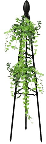 Metal Obelisks for Climbing Plants | Garden Obelisk | Plant Climbing Frame | Heavy Duty Obelisks | Climbing Vines Plants Support for Outdoor | Houseplants Accessories For Vegetables
