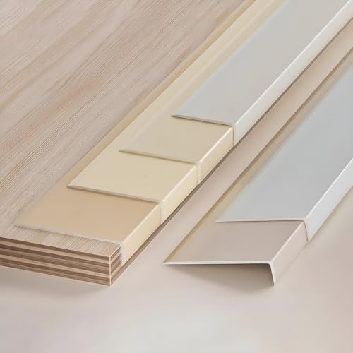 Coayuou Stair Nosing Profile 3 Pieces 100cm Aluminum Profile Floor Transition Rail End Profile Laminate For Your Stairs, Suitable For Indoor And Outdoor Use(Gebürstete Bronze,10x30mm)