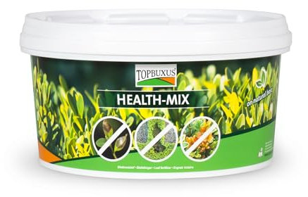 TOPBUXUS HEALTH-MIX - Stoppt und Beugt Buchsbaumpilz Vor - 800g für 400m2