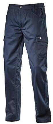 Pantalone da Lavoro Cargo Multistagione con Elastico in Vita Diadora Utility Art. Pant Level Cargo Colore Blu (EU M)