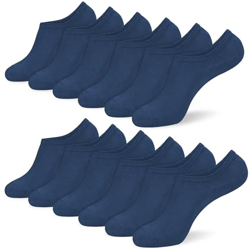 srclo Womens and Mens 6 Pairs Bamboo Trainer Socks, No Show Socks Low Cut Invisible Non Slip Liner Socks Multipack Casual Footies for Sneaker Loafers and Boat Shoes