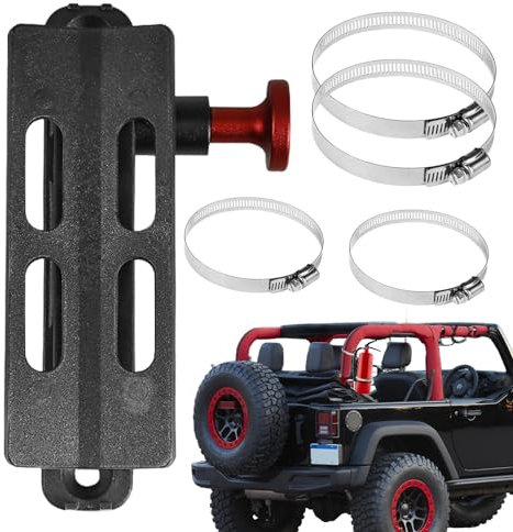 Sirseon Feuerlöscher-Halterung, Auto-Feuerlöscher-Halterung - Auto-Feuerlöscher-Halterung mit Schnellverschluss - Montage in Ihrem Auto, robuste Wandhalterung, Autohalterung für die meisten gängigen