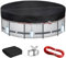 PATWING Copertura per Piscina Rotonda Ø 493 Für Ø450-488cm Piscina, UV-Resistente Telo Impermeabile für INTEX & BESTWAY Piscina, Tenditore per Fune Metallica Sicherung von Copertura per Piscina