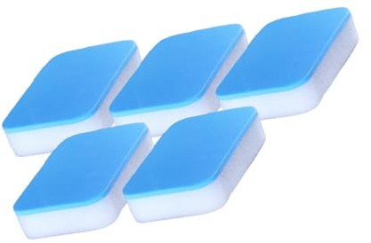 Vynetra 2/5 cepillos de limpieza de tenis de mesa, esponja de goma, limpiador de raquetas, palo de ping-pong, herramienta de limpieza, cepillo de limpieza