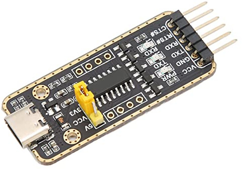 Taidda CH343G Puce USB vers TTL Convertisseur Série Adaptateur de Type C Protection Contre Les Surtensions de Sortie 3,3 V/5 V Module de Communication Série pour