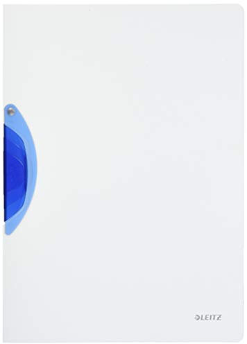 Leitz 41740035 Klemmmappe ColorClip Magic, A4, PP, 6er Packung, blau