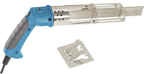 Fervi 0441 Heißmesser, Styroporschneider, 220 W, 230 V, Grau/Cyan