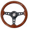 Simoni Racing Universal Lenkrad Tambay - Holz - Durchmesser 330mm, Schwarz