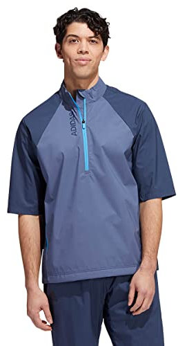 adidas Mens Short Sleeve Jacket Crew Navy S