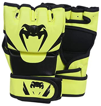 Generic MMA-Handschuhe, Sparring-Ausrüstung, Handschuhe, verschleißfest, druckfest, Boxsack, Kampfsport-Handschuhe für Damen, Herren, Erwachsene, GRÜN