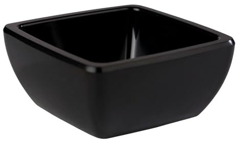 APS 79023 Cuenco FRIENDLY BOWL, 6,5 x 6,5 cm, altura 3 cm, negro, de plástico usado, Made in Germany