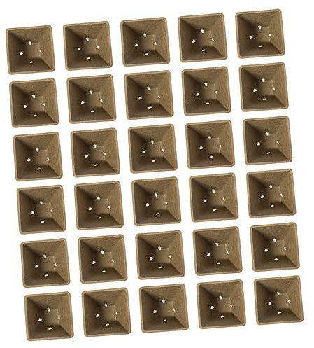 BESPORTBLE Tazza 100 Pezzi Biodegradabili Tazze da Piantagione Pot Garden Seedlings Pot Tazza da Piantagione