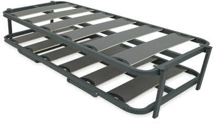 amuéblate online - Canguro Reforzado Completo, Cama Nido Anti-Ruido con 2 Somieres de Láminas Anchas de 105 x 200