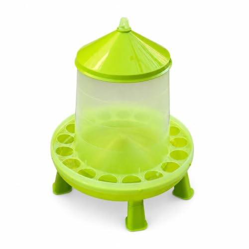 Automatic Chicken Feed, 8 kg | F s - Easy Setup - Automatic Feed Delivy - Designed for Chicken Use - For Birds - For Geese