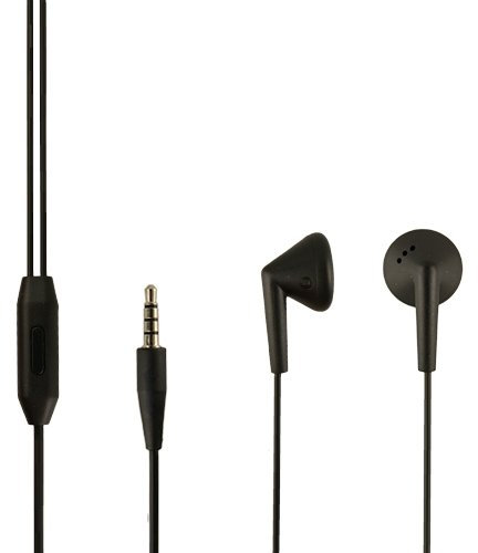 Original Headset Blackberry in Black For Classic 3.5 mm Male Jack Stereo Sound Headphones Earbuds Earphones Mic FM Radio BCKHB1