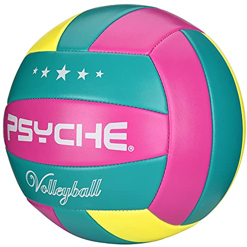 Wisdom Leaves Volleyball Official Size 5,Soft Indoor Outdoor Volleyball for Park Games Beach Play