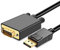 Tyenaza Cavo Adattatore da DisplayPort a VGA, Cavo Stabile Ed Efficiente da 1,8 M Per PC, Laptop E Display