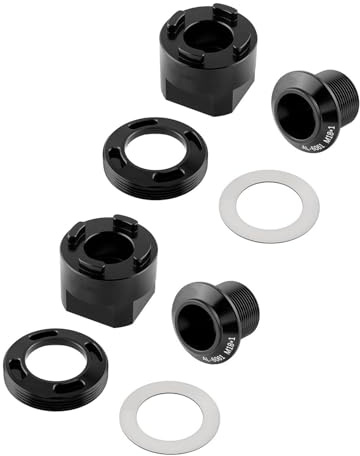 Set di manovella per bicicletta compatta, design di strumenti di rimozione del coperchio laterale, per la maggior parte delle mountain bike, strumento per manovella per bicicletta leggera e