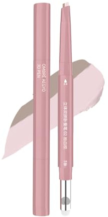 Underögon Highlighter Penna – 2,5g | Konturverktyg Ansikte | Dubbeländad Stift För Ljusa, Täcka Och Framhäva Ögon Daglig Smink Resor Speciella Tillfällen