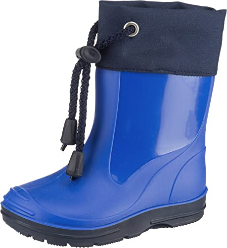Beck Basic 849, Stivali Di Gomma Unisex Bambini E Ragazzi, Blu (Blue), 21 EU