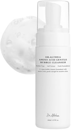 Dr.Althea Amino Acid Gentle Bubble Cleanser | Nettoyant Moussant Doux aux 17 Acides Aminés | Pour Peaux Sèches et Sensibles