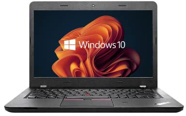 Lenovo 14 ThinkPad T460 Ultrabook - Intel Core i5-6300U, 8 Go de RAM, Disque SSD 256 Go, Webcam, WiFi, Bluetooth, USB 3.0, Windows 10 Pro (Clavier AZERTY Français) (Reconditionné)