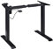 Relaxdays Tischgestell höhenverstellbar, elektrisch, ausziehbar, 71-121 cm, Gestell für Schreibtisch, Stahl, schwarz