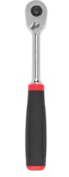 TEKTON 3/8 Inch Drive x 8 Inch Quick-Release Comfort Grip Ratchet | SRH12108