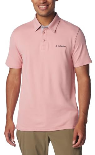 Columbia Nelson Point Polo 1772721629, Herren, Polo Shirt, Pink Agave, XXL