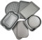 Chabrias Ltd Premium 8 Piece Non Stick Bakeware Set – Airfryer Safe Dishwasher Safe, BPA and PFOA Free Ideal for Baking, Roasting, Grilling UK Made Great for Students Gift Set