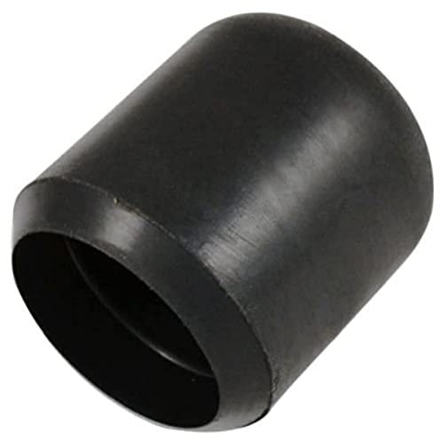 Merriway® BH00397 (8 Pcs) Rubber Chair Floor Protector Ferrule Cap End Tip 16 mm (5/8 inch) Diameter Heavy Duty Black - Pack of 8 Pieces