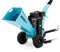 hillvert HT-HECTOR 420T Biotrituratore a scoppio Tipo di combustibile: benzina senza piombo, Potenza del motore 15 CV Diametro di taglio 120 mm Biotrituratore elettrico Trituratore rami e foglie