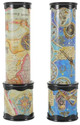 Toddmomy 2 StüCk Kaleidoskop Kinder: Kaleidoskop Spielzeug PäDagogisches FüR Kinder Kleinkinder Mitgebsel Party Gunst (ZufäLlige Farbe)