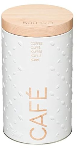 FIVE Simply Smart - Boîte à Café Scandi 19cm Blanc