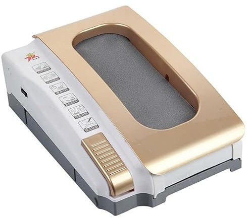 Automatisk skosulrengöringsmaskin, elektrisk hushållsskotvättmaskin, helautomatisk intelligent skosulrengöringsmaskin, inbyggt batteri,Gold
