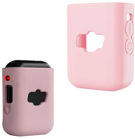BeisDirect Funda protectora de silicona para cámara deportiva DJI Mic 2, micrófono inalámbrico, funda protectora antipolvo para transmisor DJI Mic2, accesorios, Pink, silicona