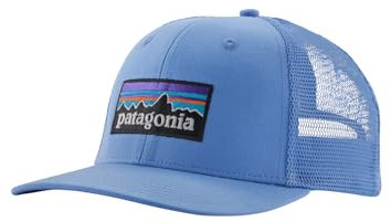 Patagonia 38289 ABNB Logo Trucker Hat Herren, blau, One Size