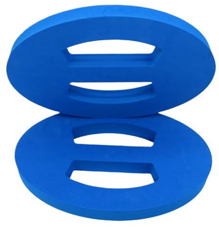 Aqua skivset (1 par) – vattengymnastikskivor Ø 18 cm för vuxna och barn – fitnesspaddel för vattenträning, muskelbyggande och rehabilitering – perfekt för pool, terapi och kurser