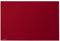 Legamaster 7-104743 Glasboard Colour, Glas-Magnettafel, 80 x 60 cm, rot