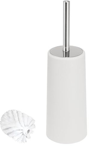 bremermann Scopino per Water in plastica, portascopino da appoggio (Bianco)