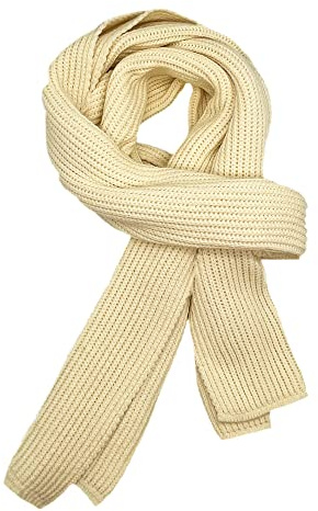 VICSPORT Sciarpa Calda di Autunno e Inverno Sciarpa Calda Del Filato di Lavoro a Maglia di Inverno di Colore Puro di Unisex