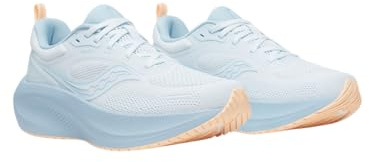 Saucony Surge 3 Scarpe da Corsa, Bianco/Azzurro/Pesca, 40.5 EU, 25.5 cm
