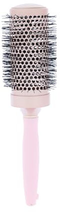 Zenner Brosse Chauffante Céramique Deluxe Ø 5,1 cm – Grande Brosse Ronde avec Corps Résistant à la Chaleur et Poils en Nylon – Pointe Séparatrice Rétractable – Pour Cheveux Mi-longs à Longs