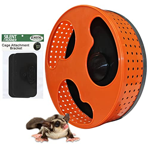 Exotic Nutrition 12 Silent Runner | Sugar Glider Exercise Wheel
