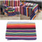 Roundsky Mexikanische Tisch Decke für Mexikanische Hochzeits Dekorationen, Mexikanische Saltillo Serape Decke Bett Decke Tisch Decke Tisch Decke Tapisserie Decke Picknick