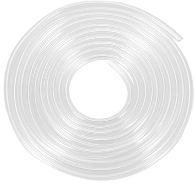 INFINAUTO Linea Carburante Benzina 3metri 3mm ID 5mm OD Tubo per Benzina per Motosega, Tagliabordi e Soffiatore Benzina PVC Trasparente