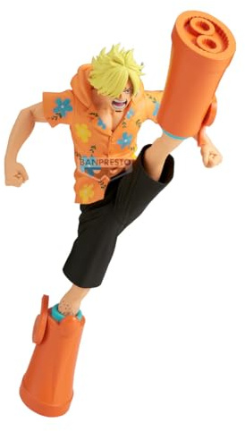Banpresto Sanji II One Piece, Battle Record Collection 21 cm, BP29643P Multicolore, Figura da collezione, ideale per i fan degli Anime